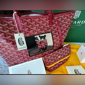 New Goyard St. Louis PM Tote Bag